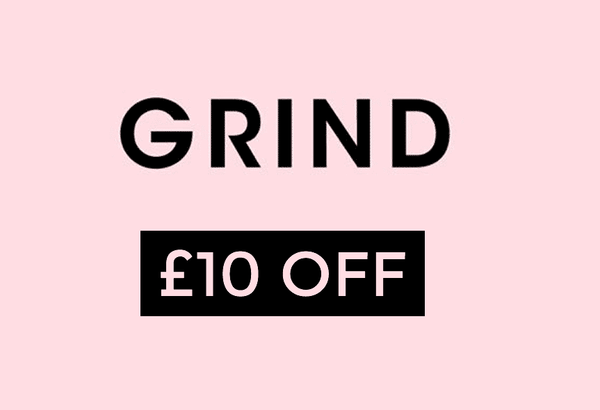 Grind Coffee £10 off discount code Save the Student