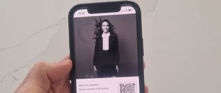 H&M loyalty card app