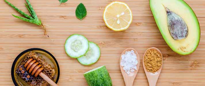 ingredients for homemade beauty products