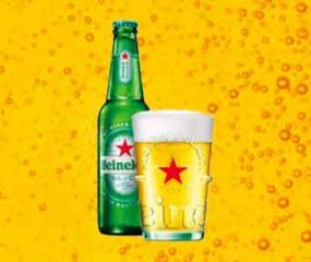 heineken silver pint