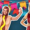 hot dog and toga fancy dress