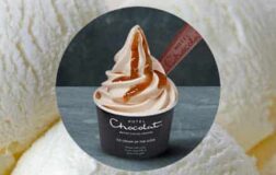 Hotel Chocolat ice cream sample