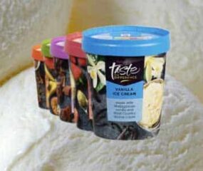 sainsbury's taste the difference ice cream