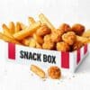 free kfc popcorn chicken snack box for students