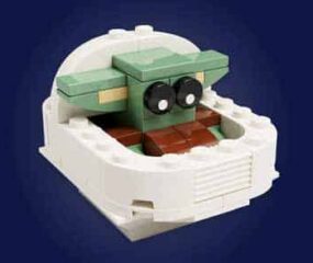 star wars grogu lego model