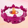 free lego flower candle