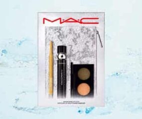 mac cosmetics snowtrance gift set