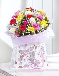 Rose & Freesia Gift Bag