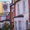 terraced houses with £20 notes