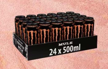 24 cans of monster mule