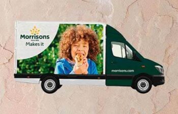 morrisons delivery van