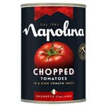 Napolina chopped tomatoes