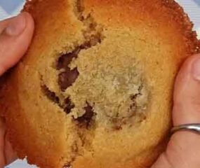 megan's nutella and sea salt cookie