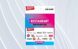 one4all restaurant gift card