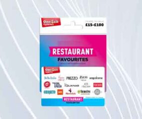 one4all restaurant gift card