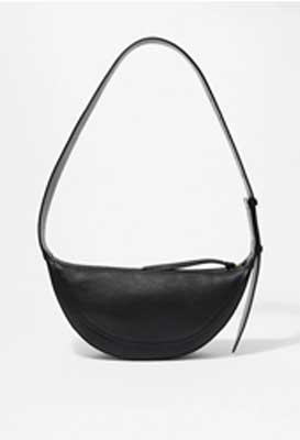 & Other stories paneled leather bag