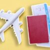 plane and passports