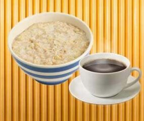 asda free porridge and hot drink
