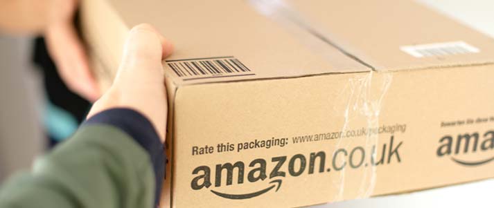 Persona que recibe la entrega de Amazon