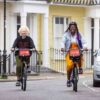 two-women-on-santander-bikes-discounted-students
