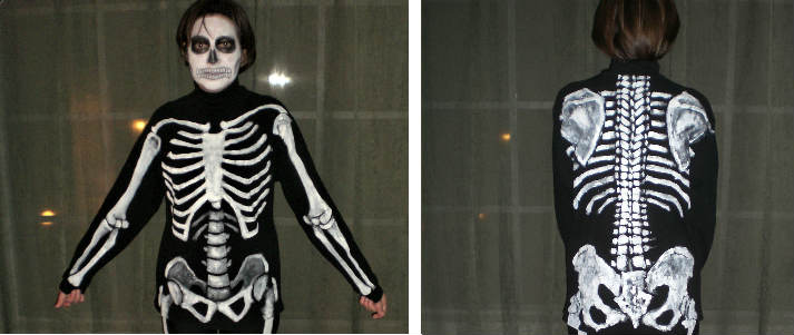 skeleton costume