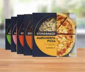 sainsbury's stonebaked pizza