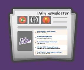 save the student daily newsletter for deals