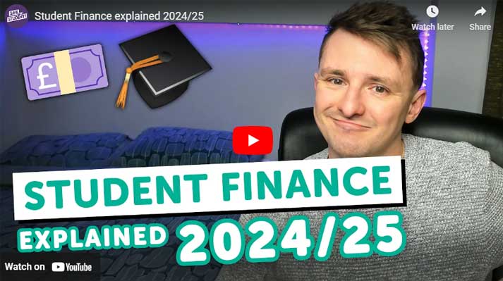 student finance explained youtube video