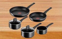 tefal 5pc pan set