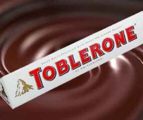 toblerone white chocolate 340g