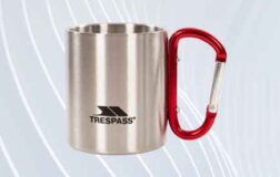 trespass stainless steel insulated travel mug