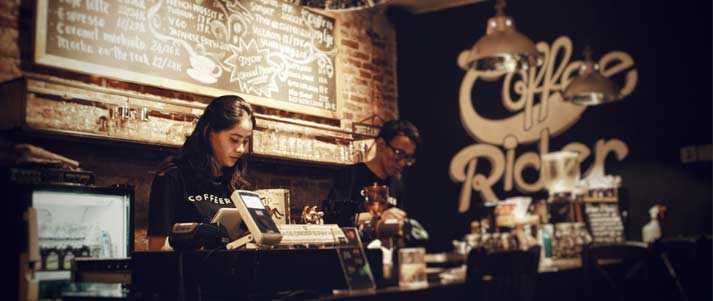 two baristas