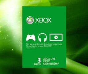 xbox live gold 3 months