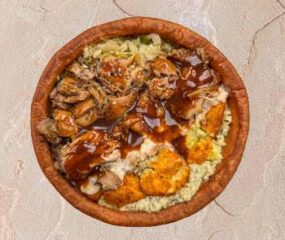 Yorkshire pudding burrito