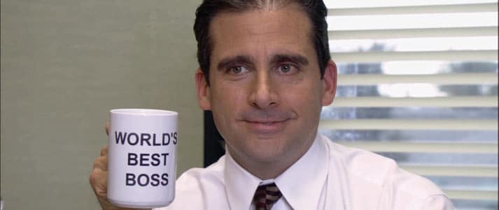 The Office world's best boss mug